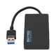 thumbnail image 5 of Concentrador USB 3.0 de 4 puertos con buena disipación de calor, transmisión de alta velocidad de 5 Gbps, estación de acoplamiento divisor USB 3.0, color negro, 5 of 14