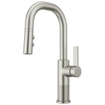 Pfister Gt572-Mt Montay 1.8 GPM Single Hole Pull Down Bar Faucet - Stainless Steel