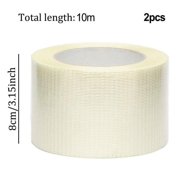 2Packs Heavy-Duty RV Awning Repair Tape: Waterproof, Strong for All Fabrics!