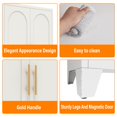 thumbnail image 3 of 70.87" Tall 2 Doors Wardrobe Closet,Metal Storage Cabinet with Doors and Adjustable Shelves,Suitable for Bedroom,Office,Laundry Room,White, 3 of 9
