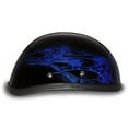 thumbnail image 3 of DAYTONA Novelty Skull Cap 1/2 Half Motorcycle Helmet 35 Styles NON DOT XS-XXL, 3 of 6