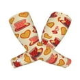 thumbnail image 2 of Uemuo Cups of Tea Printed Arm Sleeves, Cooling UV Sun Protection Sports Compression for Men/Women, 2 of 8