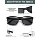 thumbnail image 4 of Gafas de Lectura OLOMEE Grandes Anchas +1.00 para Hombre Paquete de 4, 4 of 7