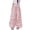 Pink, variant on KAUOD Girls Lace High Waist Parachute Pants Baggy Wide Leg Thin Casual Cargo Trousers with Pockets Teen Kids Drawstring Pants