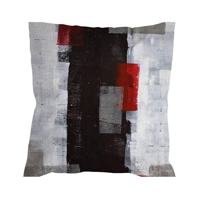 ZheElen Taie d'Oreiller Résistante aux Rides en Polyester pour Canapé Housse de Coussin Décorative Durable et Facile d'Entretien W0081-13