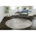 thumbnail image 4 of Janis Denim and Jute Blend Rug 4' Round, 4 of 5