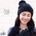 thumbnail image 4 of Britt's Knits Powder Oversized Knit Pom Hat - Black (Women's), 4 of 6