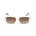 thumbnail image 2 of Tom Ford Jake-02 Sunglasses FT1354 30F 54mm Gold / Dark Brown Gradient Lens, 2 of 5