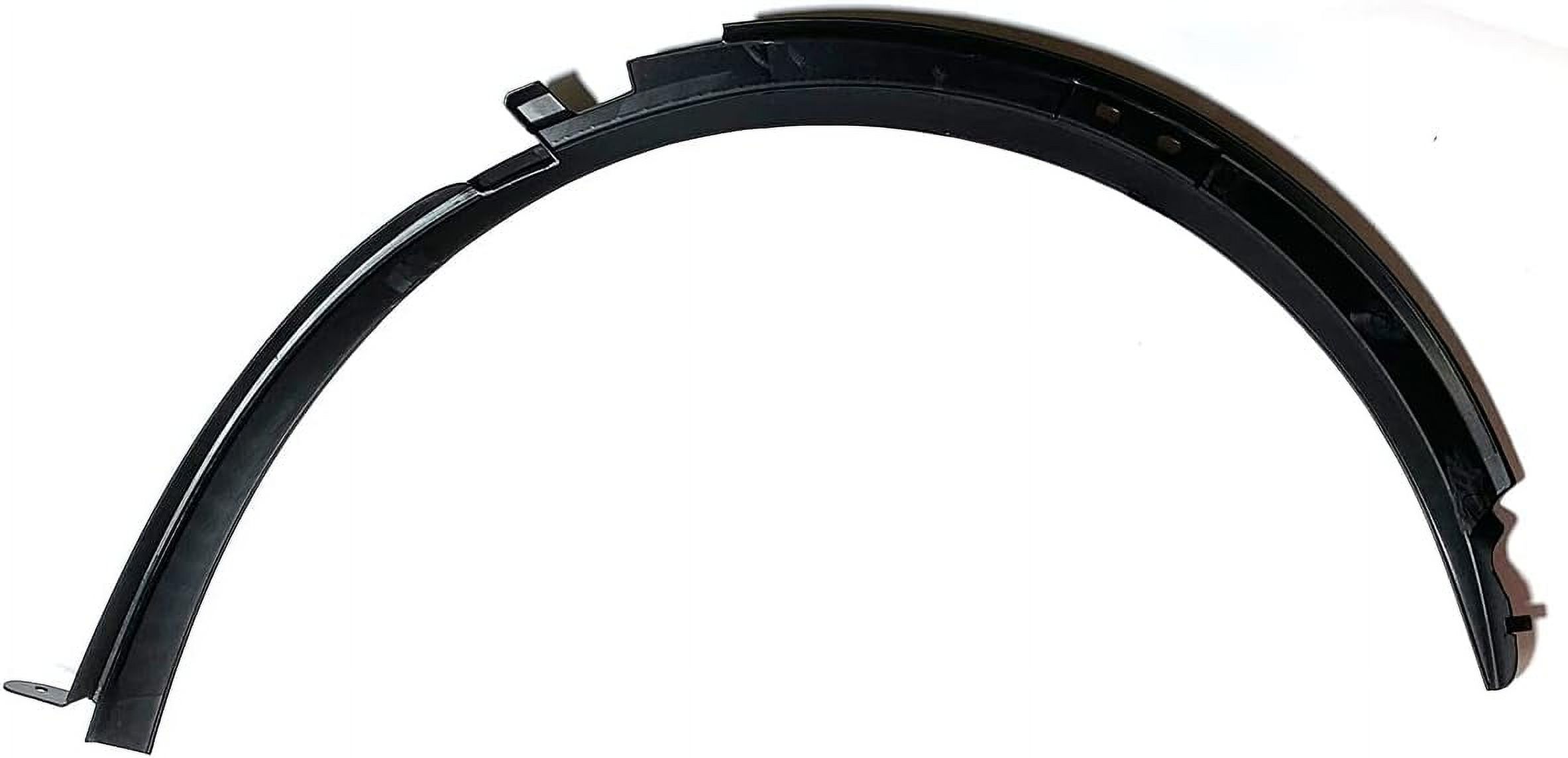 Gloss Black Front Fender Flare Extensions For Corvette C7 2014-2019 - Pair