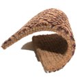 thumbnail image 2 of Imports Decor 720TCM Traditional Coir Doormat  Brown Floral, 2 of 2