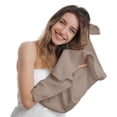 thumbnail image 2 of Pure Cotton Towel,Classic Bath Towels Set of 1,Cotton Soft Bath Towels,39.4''X19.7'' Highly Absorbent and Quick Dry,Multi-purpose Plush Shower Towels,Towels for Home,Hotel,Bathroom(Beige), 2 of 9