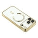 thumbnail image 5 of For iPhone 17 Pro Max Magnetic Case CD Veins Glass Lens Guard TPU Phone Back Cover - Black, 5 of 5