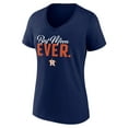 thumbnail image 2 of Women's Fanatics Branded Navy Houston Astros Mother's Day V-Neck T-Shirt, 2 of 3