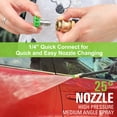 thumbnail image 5 of Bear Force High Pressure Water Spray Gun Wand Jet Nozzle Tips, Power Washer Water Gun Compatible with Some of Greenworks Karcher Ryobi Homelite Electric Pressure Washer Max 2000 PSI, 5 of 9