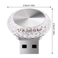 thumbnail image 2 of Maytalsory USB Led Light For Car Atmosphere Stylish And Long-lasting Bright and Stylish: Enhance Durable ABS LED Colorful Night Light, 2 of 6