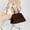 Brown, variant on Women’s Tote Bag Large Capacity Faux Suede Handbag | Fashion Top Handle Purse Coffee Brown | Lightweight Travel Shoulder Bag 15x10x9in Reinforced Bottom Spacious Stylish Versatile Everyday Use