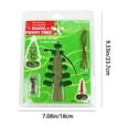 thumbnail image 3 of Fake Christmas Tree,3 in 1 Mini Christmas Tree Magic Growing,Paper Tree Colorful Crystal Christmas Tree, Green Colorful Presents Novelty Kit,Funny Educational and Party Toys Christmas Decorations, 3 of 9