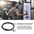 thumbnail image 3 of VONKY Pulley Rope Gym Cable Fitness Cord Long-lasting Workmanship Household High-strength Firmness Adjustable Rustproof Equipment 3 Meter, 3 of 5