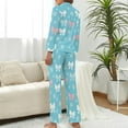 thumbnail image 3 of Top-kevin Western Themed Horse Women's Long-Sleeve Shirt And Full-Length Bottom Pajama Set, 3 of 12