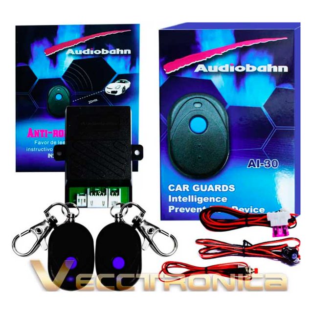 Inmovilizador y alarma Vecctronica EDICIÓN ESPECIAL para Auto o motocicleta