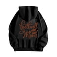 thumbnail image 4 of WEAIXIMIUNG Sweat à Capuche pour Mariée, Imprimé Rugby, Manches Longues, 4 of 4