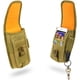 thumbnail image 3 of Bolsa táctica para teléfono inteligente (caqui) Bolsa EDC con soporte para teléfono, 3 of 5