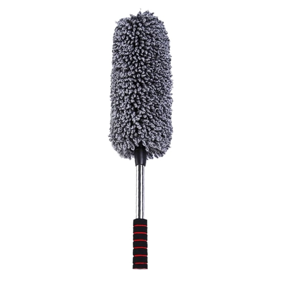 Byujiro Extendable Car Duster (21in to 31in), Car Wash Brush with Telescopic Handle - Scratch-Free Dusting & Cleaning Tool for SUV, Truck, Car Windows & Paint Care, Car Cleaning Supplies