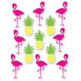 thumbnail image 1 of Clings de piña y flamenco Beistle 53719, 1 of 1