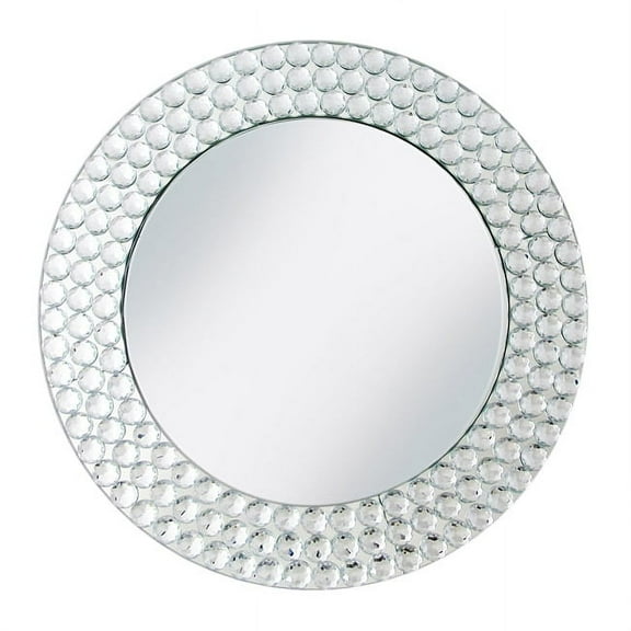 Jay Import ChargeIt by Jay Mirror Charger Plate, Beads