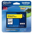 thumbnail image 3 of Brother P-Touch TZe Flat Surface Laminated Tape 0.70" - Rectangle - Yellow - 1 Each, 3 of 4