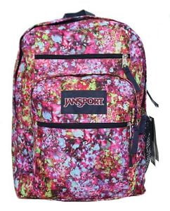 jansport flower backpack