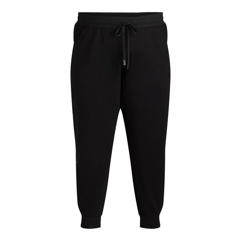 Athletic Works Women s Plus Size Super Soft Jogger Pants 2 Pack and 3 Pack Sizes 1X 4X Walmart