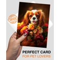 thumbnail image 2 of Tarjeta de felicitación CATNEVERLAND Cavalier King Charles 13x18 cm, 2 of 8