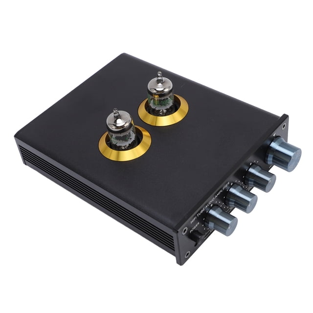 Amplificador De Audio De Tubo HiFi, Mini Preamplificador Hi-Fi De Audio Estéreo Con Tubo De Vacío JWM5654 Y Control De Tono Para Audio Estéreo Doméstico