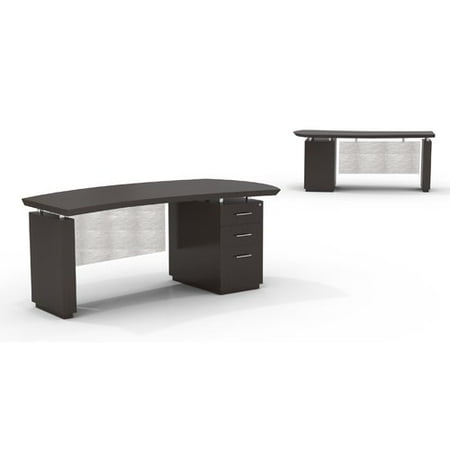 Mayline Group Sterling Single Pedestal Executive Desk with 3 Right Drawers