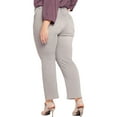 thumbnail image 2 of NYDJ Womens Plus Relaxed Ankle Straight Leg Jeans, 2 of 2