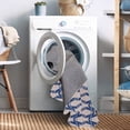 thumbnail image 4 of Linon Home Décor Washable Seabourne Area Rug or Runner Collection, Ivory and Blue, 2' x 8', 4 of 8