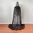 thumbnail image 4 of Yvsxxv 1Pc Black Lace Formal Hooded Cloak Versatile Shawl Veil for Women, 4 of 7