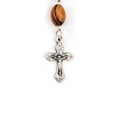 thumbnail image 3 of Jesus Divine Mercy, Holy Land Olive Wood Pocket Auto Rosary, Made in Bethlehem, 3 of 5