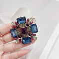 thumbnail image 4 of Baroque Rhinestone Brooch Pin for Women Men Vintage  Crystal Round Ball Victorian Art Deco Brooches Lapel Pins Elegant Dress Accessories Wedding Birthday Jewelry Corsage, 4 of 12
