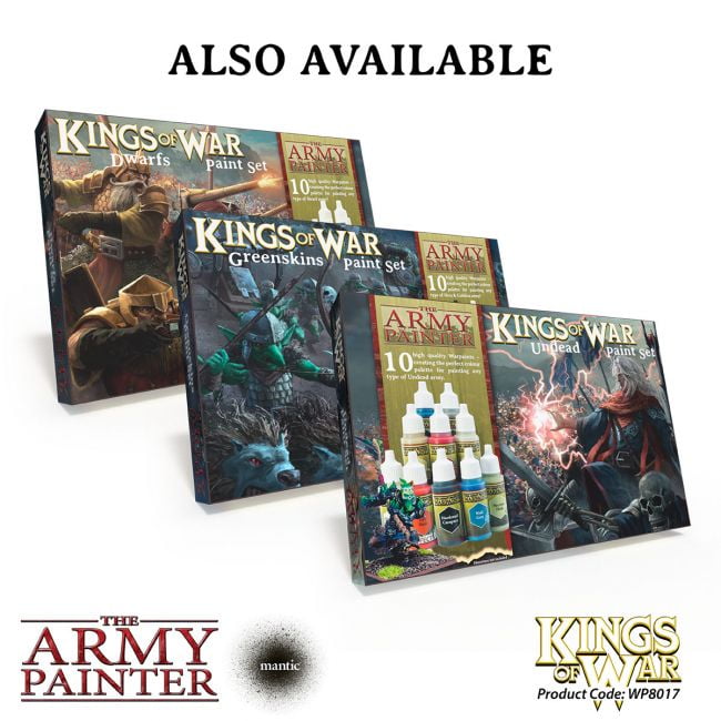 The Army Painter Kings of War - Ogres Paint Set
