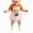 White, variant on 0-3 Months Newborn Boys' Climbing Clothes Halloween Cute Baby Jumpsuit Baby Pumpkin Embroidery Suspender Climbing Clothes Outdoor Clothes One-Piece Jumpsuit Newborn Gift