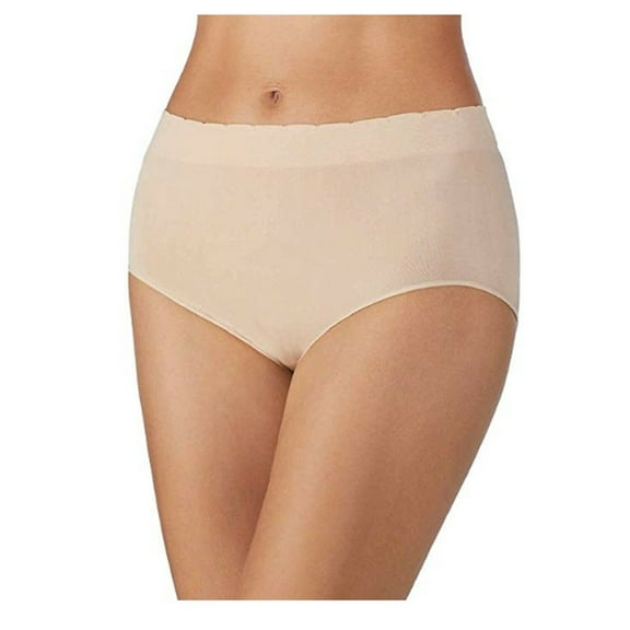 Carole Hochman Womens Seamless Brief,Cream,Small