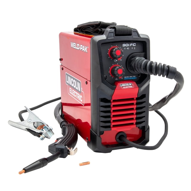 Soldadora Lincoln Electric 90i FC Flux Core portátil de 120 V