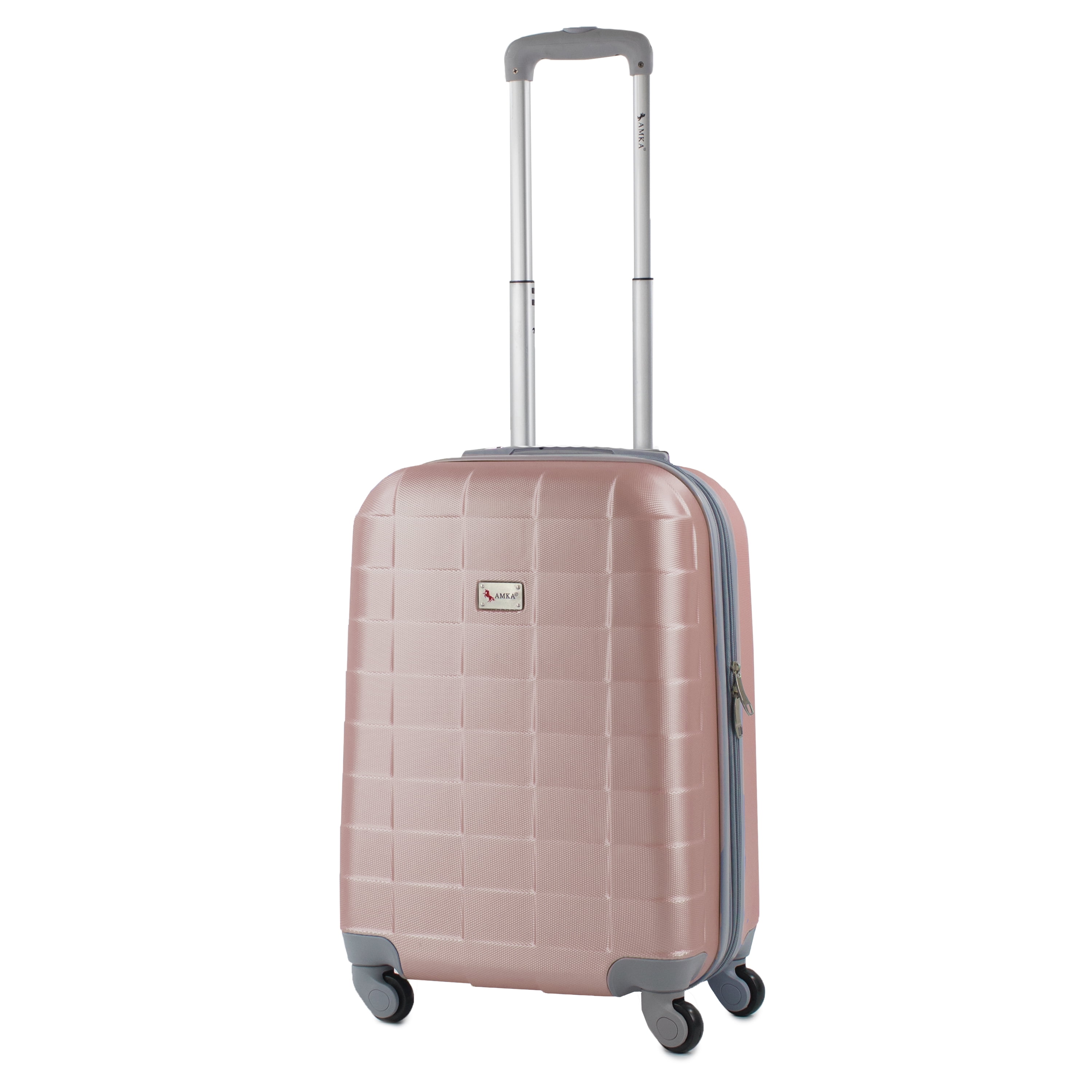 amka luggage rose gold