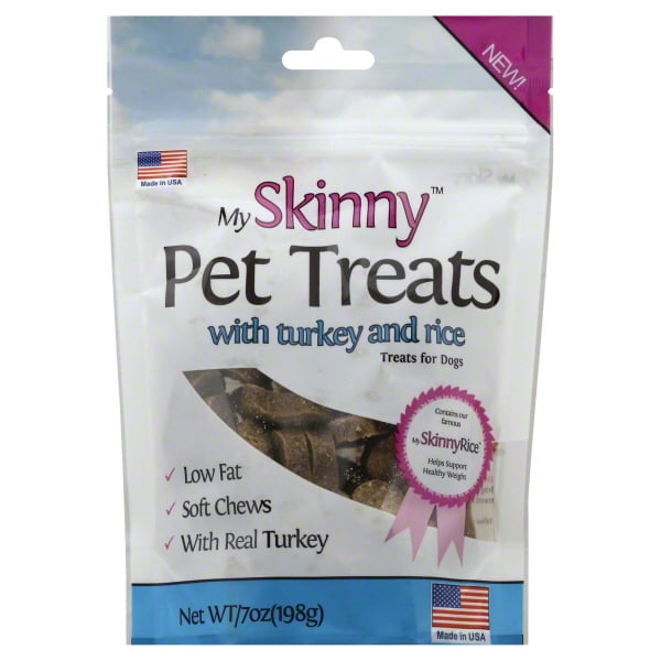 My Skinny Pet Mini Treats, Turkey and Rice, 7 oz