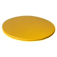 thumbnail image 1 of Cubierta de Resistente Mantel Ajustado Antideslizante con Respaldo de Poliéster Ajuste de hasta 120 Cm / 48 Pulgadas de Diámetro. Mesas R Amarillo Yotijar Mantel Elástico Redondo, 1 of 10