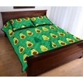 thumbnail image 3 of Bonito juego de cama con estampado de aguacate, 3 of 5
