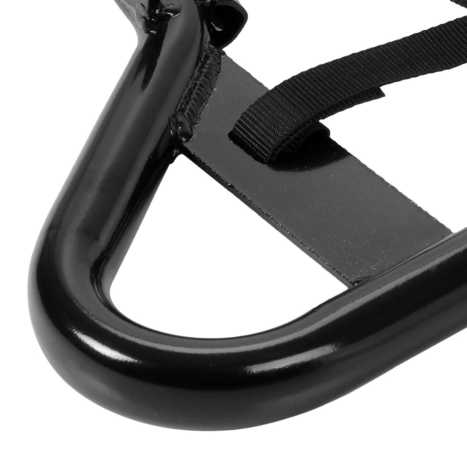 Nerf Bars For Yamaha Raptor 700 YFM 700 YFM700R Black W/ Black Net All Years