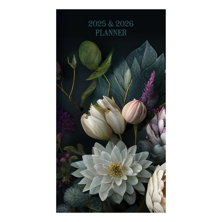 TF PUBLISHING 2025-2026 Dutch Flora 2-Year Small Pocket Planner